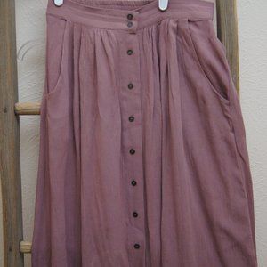 Forever 21 dusty pink skirt size M